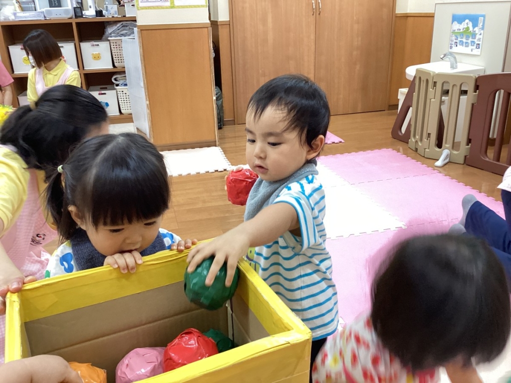 10月運動遊びの会(玉入れ)