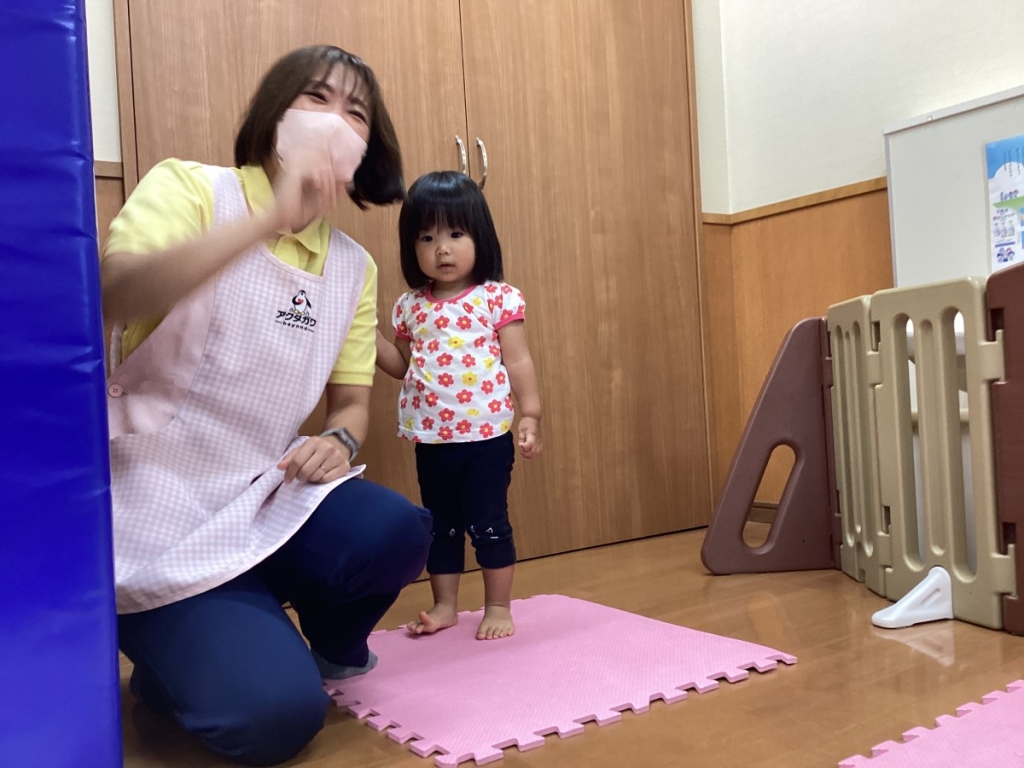 10月運動遊びの会(いるか組：トンネル・ポーズ)