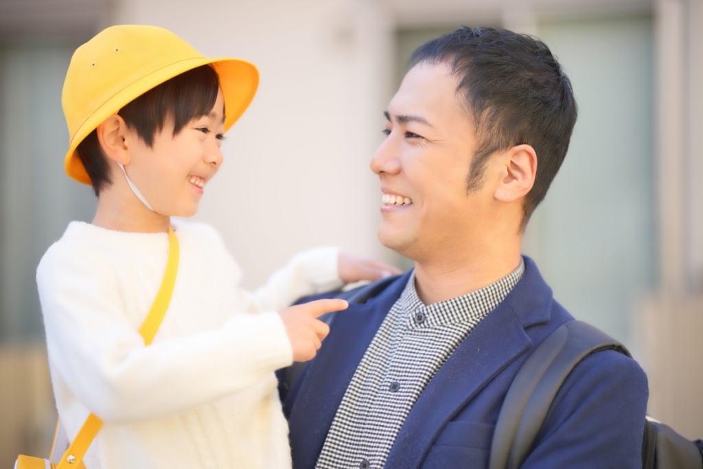 保護者と子ども