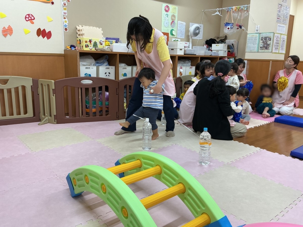 11月運動遊びの会(0歳児サーキット)