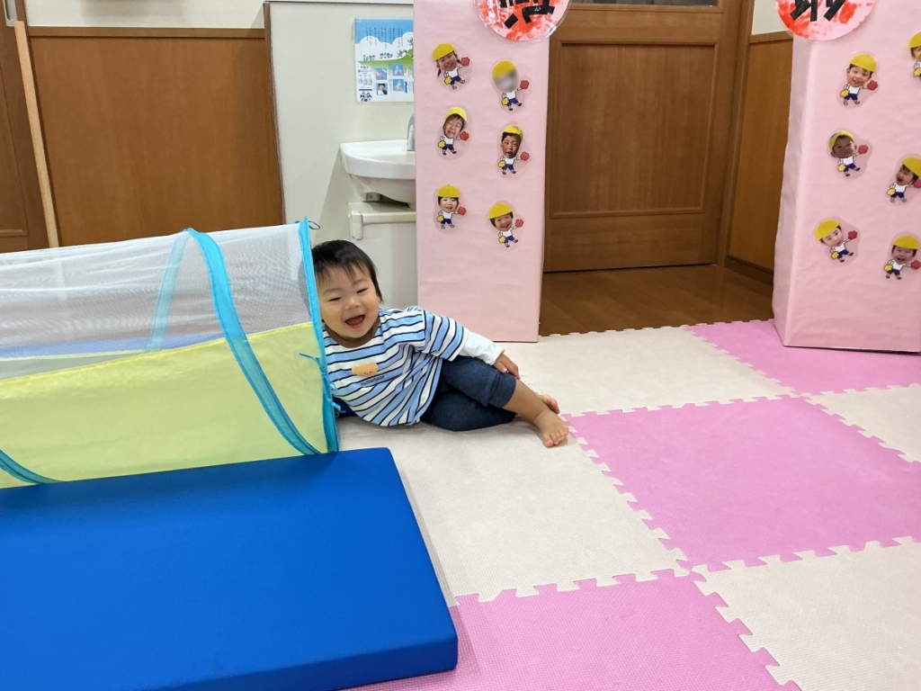 11月運動遊びの会(0歳児サーキット)