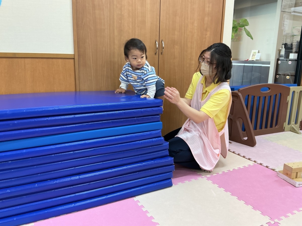 11月運動遊びの会(0歳児サーキット)