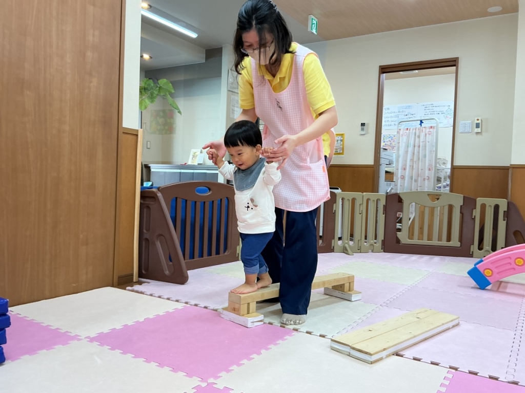 11月運動遊びの会(1歳児低月齢サーキット)