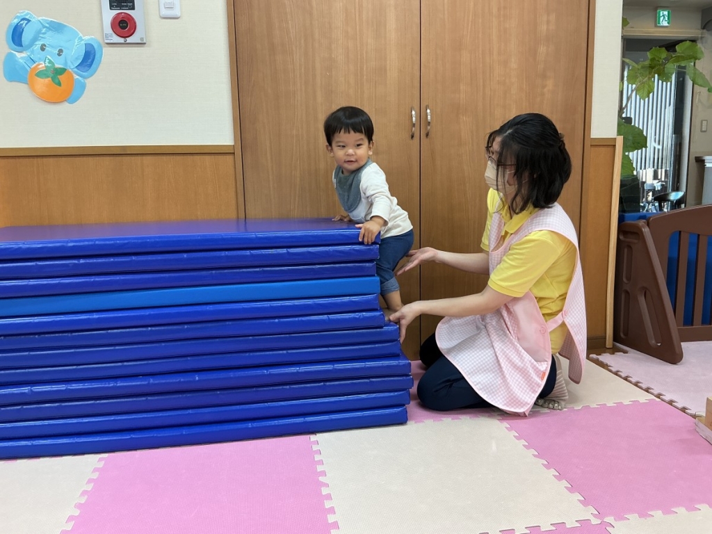 11月運動遊びの会(1歳児低月齢サーキット)