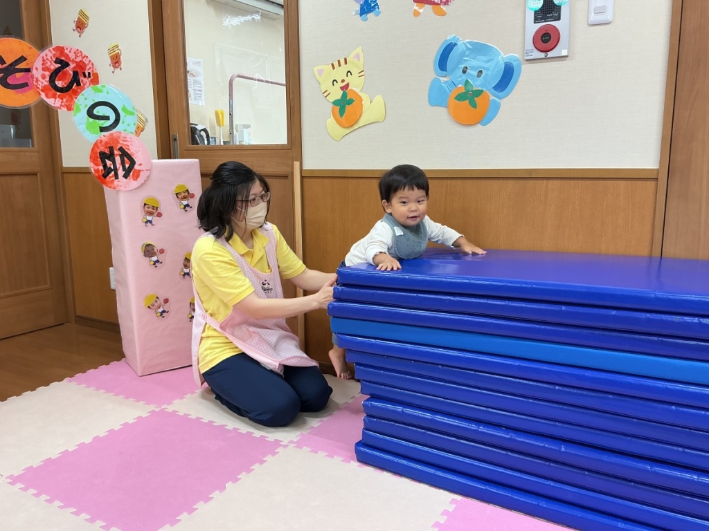 11月運動遊びの会(1歳児低月齢サーキット)