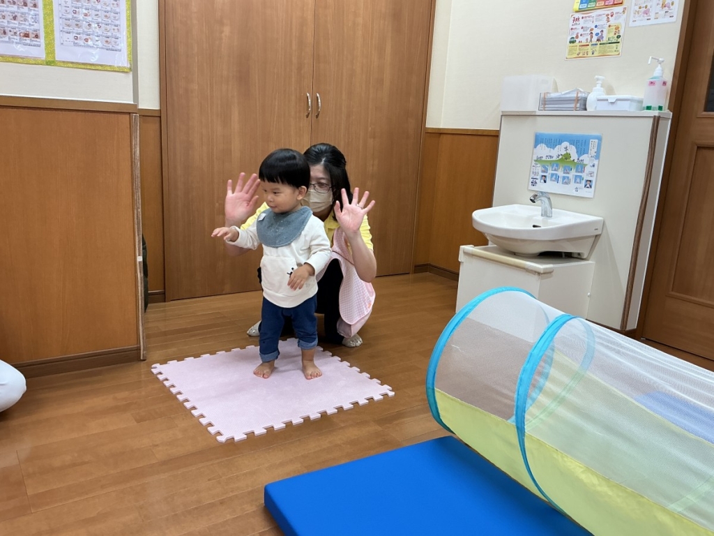 11月運動遊びの会(1歳児低月齢サーキット)