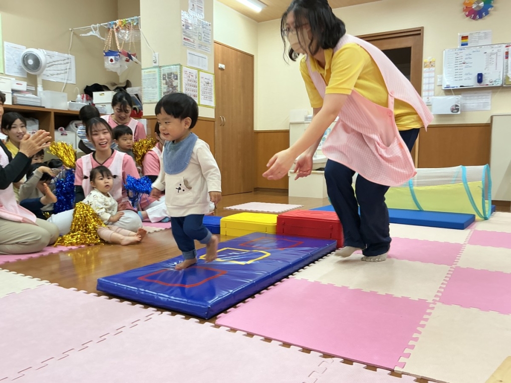 11月運動遊びの会(1歳児低月齢サーキット)
