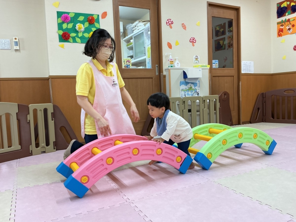 11月運動遊びの会(1歳児低月齢サーキット)