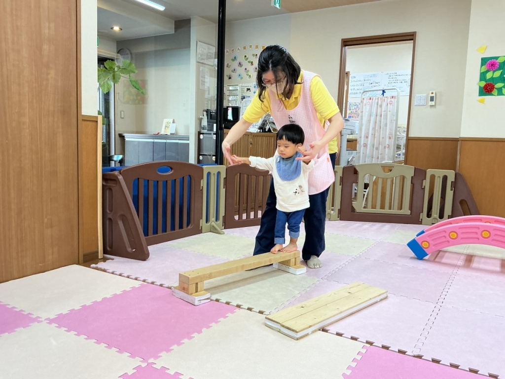 11月運動遊びの会(1歳児低月齢サーキット)