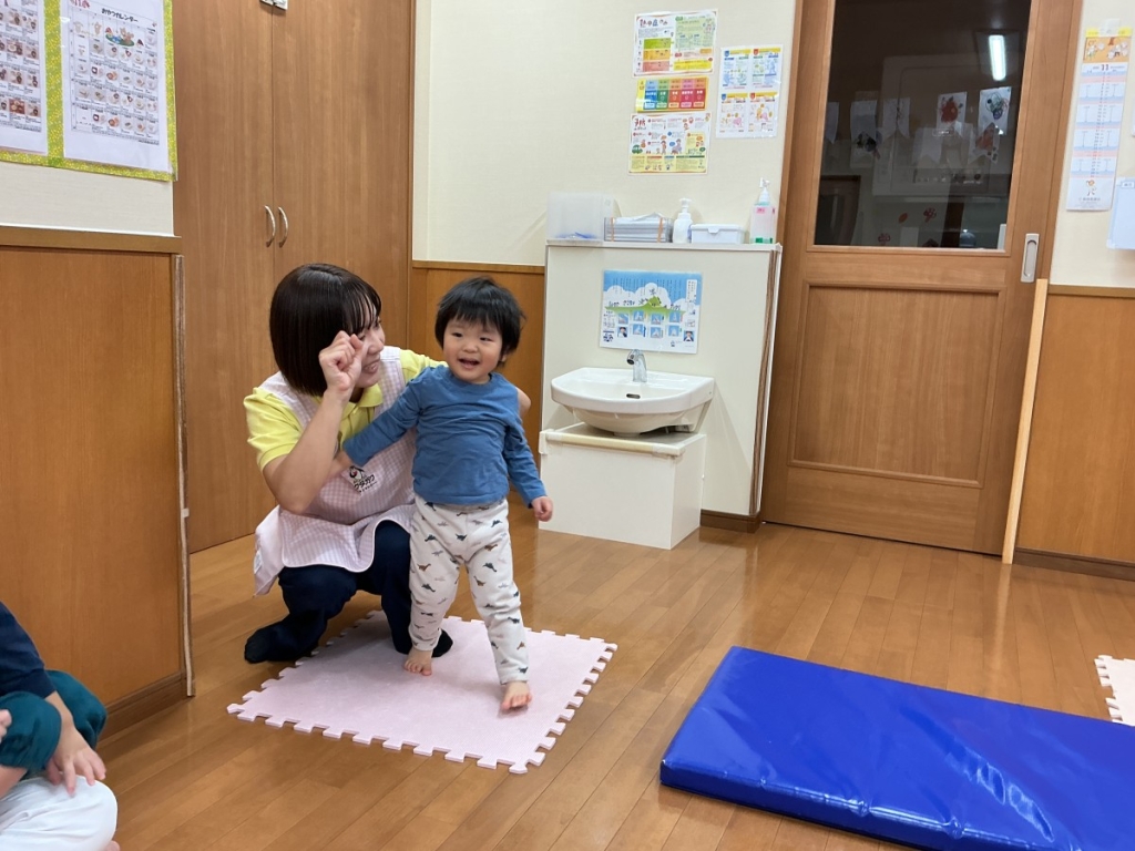 11月運動遊びの会(1歳児高月齢サーキット)