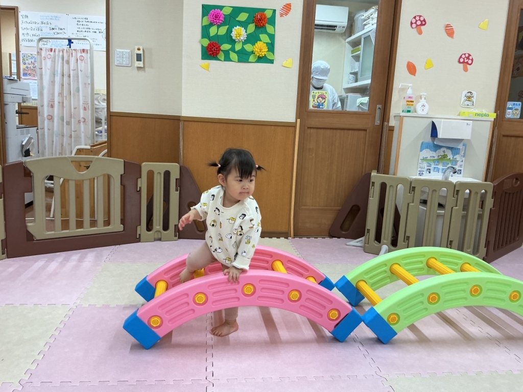 11月運動遊びの会(1歳児高月齢サーキット)