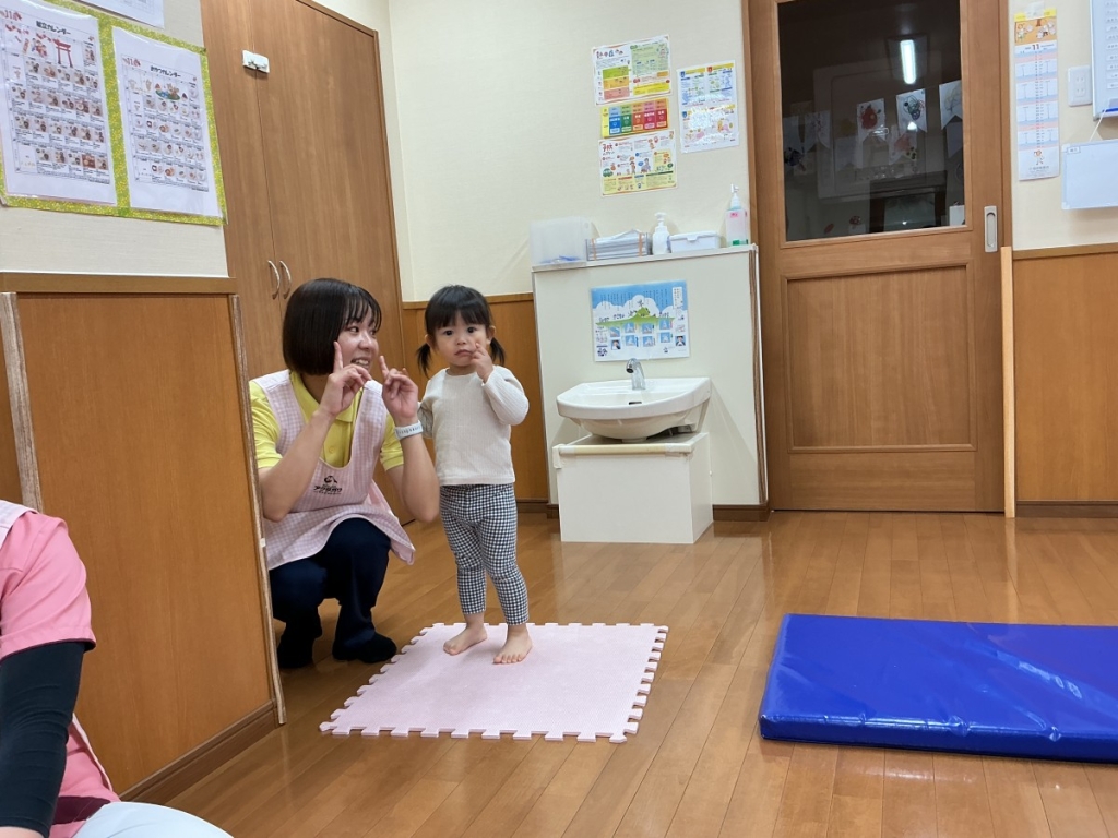 11月運動遊びの会(1歳児高月齢サーキット)