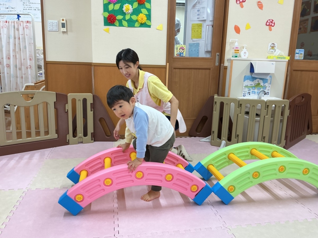 11月運動遊びの会(2歳児サーキット)