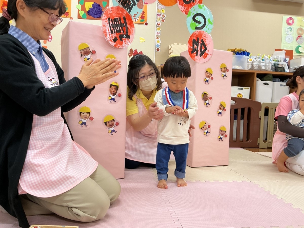 11月運動遊びの会(メダル授与)