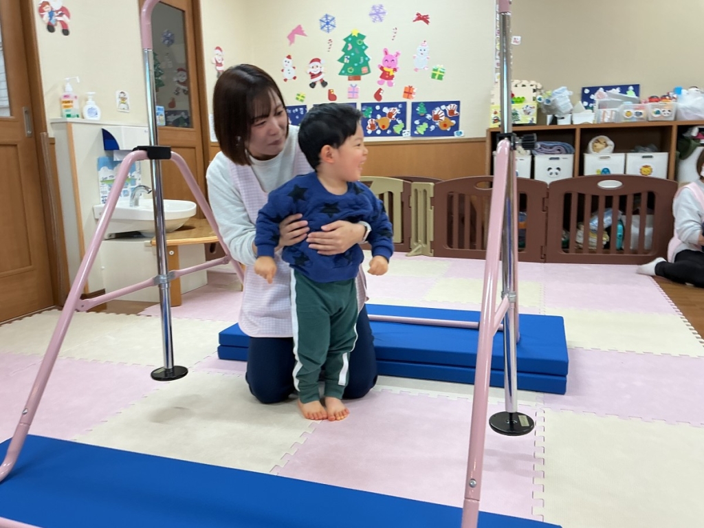 運動プログラム(鉄棒)